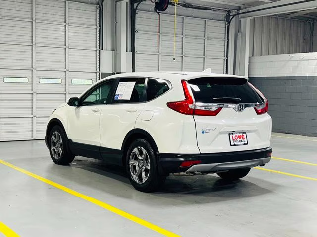 2018 White Diamond Pearl Honda CR-V EX-L FWD SUV