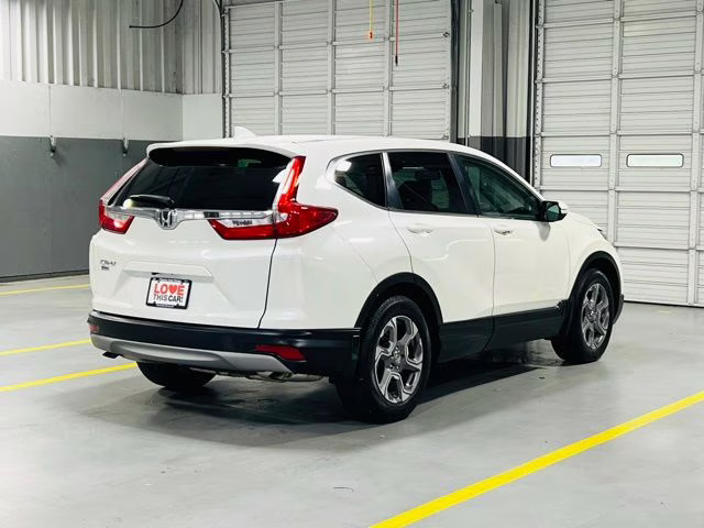 2018 White Diamond Pearl Honda CR-V EX-L FWD SUV