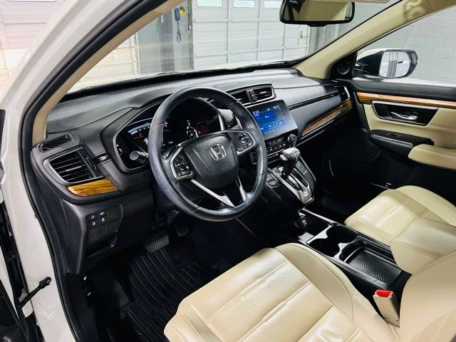 2018 White Diamond Pearl Honda CR-V EX-L FWD SUV