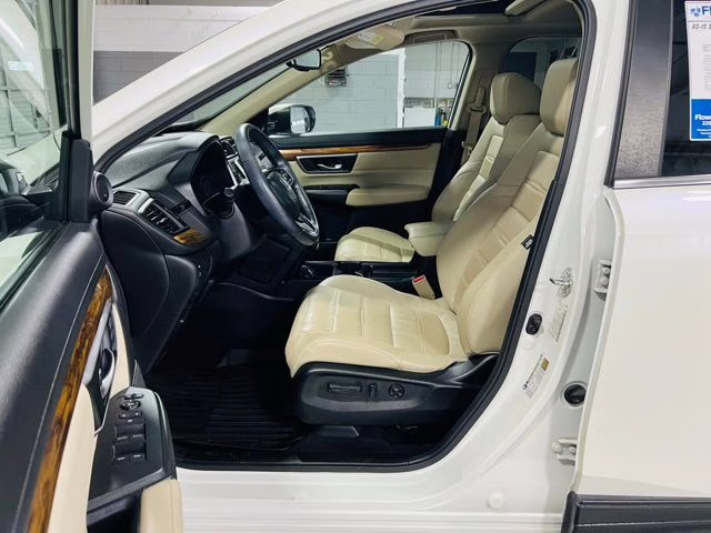 2018 White Diamond Pearl Honda CR-V EX-L FWD SUV