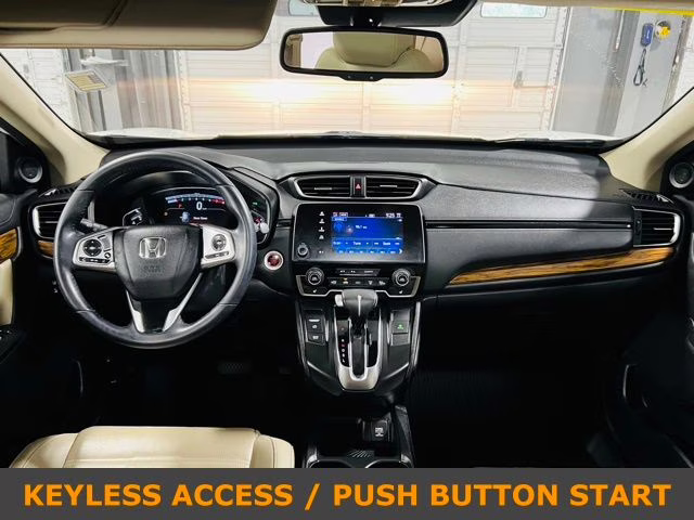 2018 White Diamond Pearl Honda CR-V EX-L FWD SUV