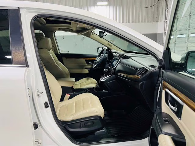 2018 White Diamond Pearl Honda CR-V EX-L FWD SUV
