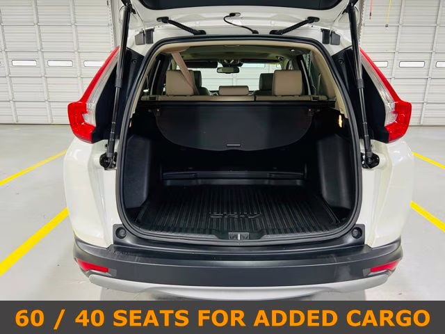 2018 White Diamond Pearl Honda CR-V EX-L FWD SUV