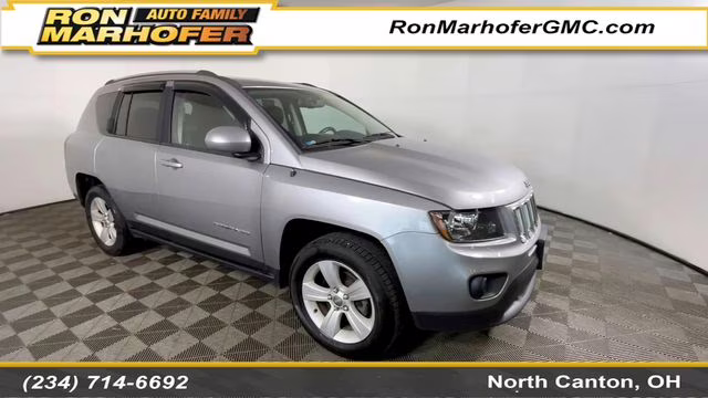 2016 Billet Silver Metallic Clearcoat Jeep Compass Latitude 4X4 SUV
