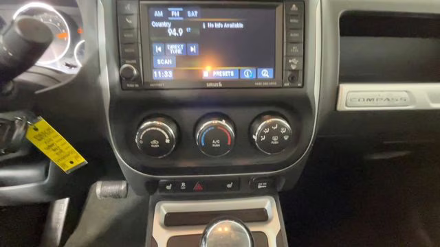 2016 Billet Silver Metallic Clearcoat Jeep Compass Latitude 4X4 SUV