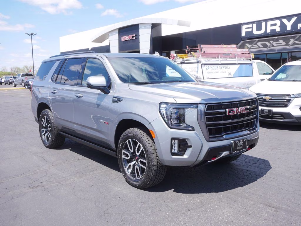 2023 Sterling Metallic GMC Yukon AT4 4X4 SUV