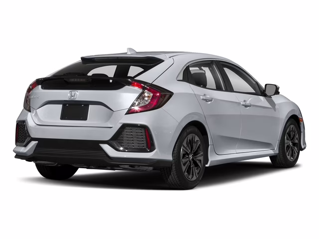 2018 Gray Honda Civic EX-L FWD Hatchback