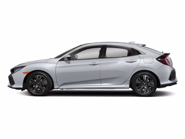 2018 Gray Honda Civic EX-L FWD Hatchback