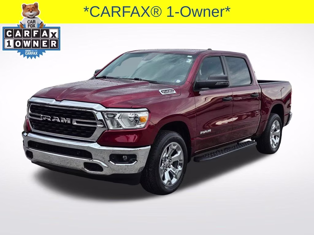 2023 Delmonico Red Pearlcoat Ram 1500 Big Horn/Lone Star 4X4 Truck