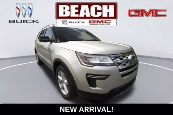 2019 Ingot Silver Ford Explorer XLT FWD SUV