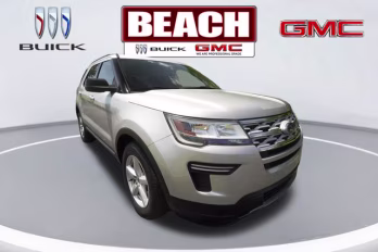 2019 Ingot Silver Ford Explorer XLT FWD SUV