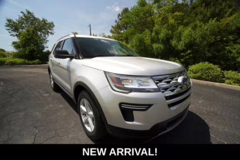 2019 Ingot Silver Ford Explorer XLT FWD SUV