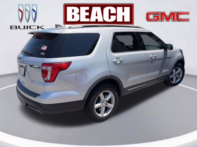 2019 Ingot Silver Ford Explorer XLT FWD SUV