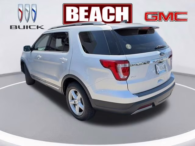 2019 Ingot Silver Ford Explorer XLT FWD SUV