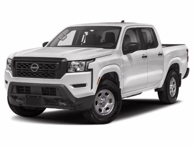 2022 Glacier White Nissan Frontier S 4X4 Truck