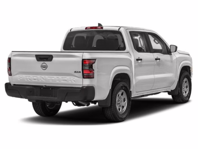 2022 Glacier White Nissan Frontier S 4X4 Truck