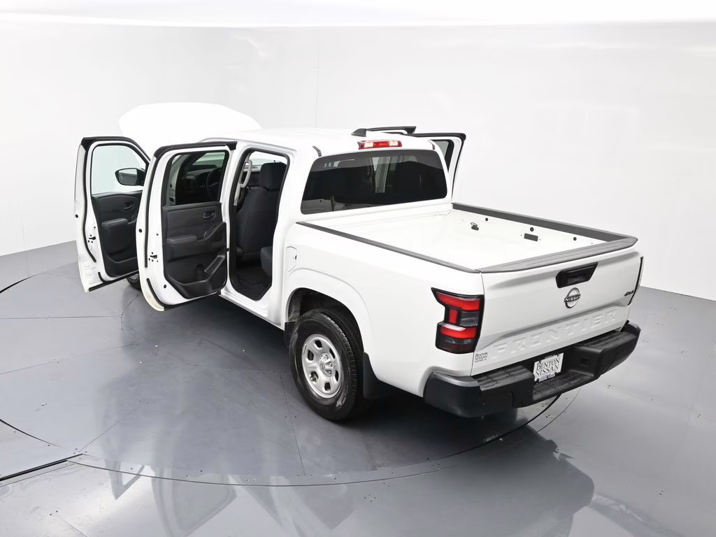 2022 Glacier White Nissan Frontier S 4X4 Truck