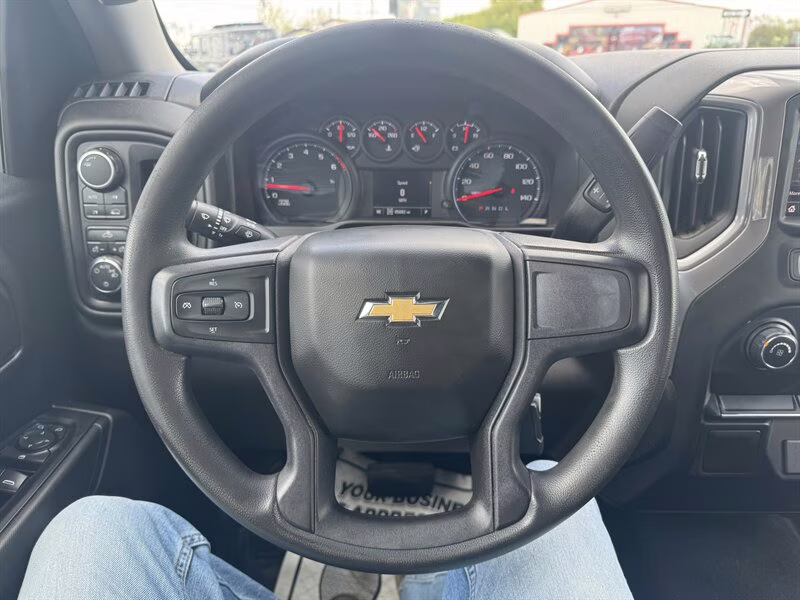 2020 Summit White Chevrolet Silverado 1500 Custom 4X4 Truck