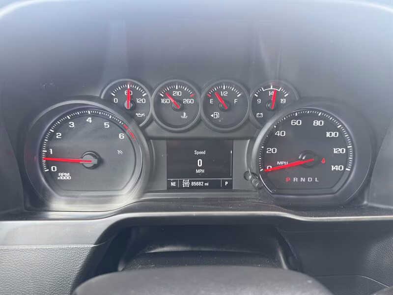 2020 Summit White Chevrolet Silverado 1500 Custom 4X4 Truck