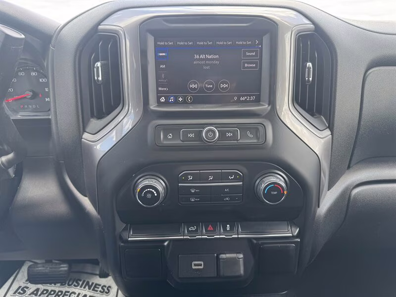 2020 Summit White Chevrolet Silverado 1500 Custom 4X4 Truck