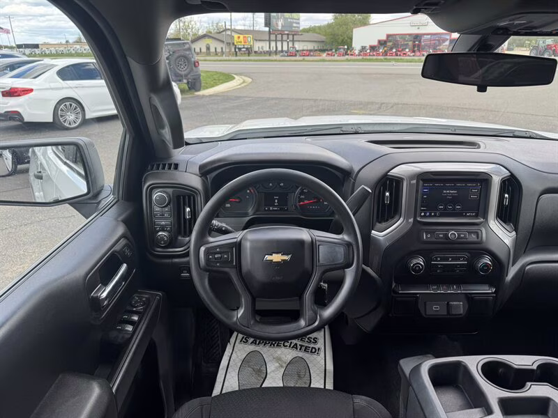 2020 Summit White Chevrolet Silverado 1500 Custom 4X4 Truck