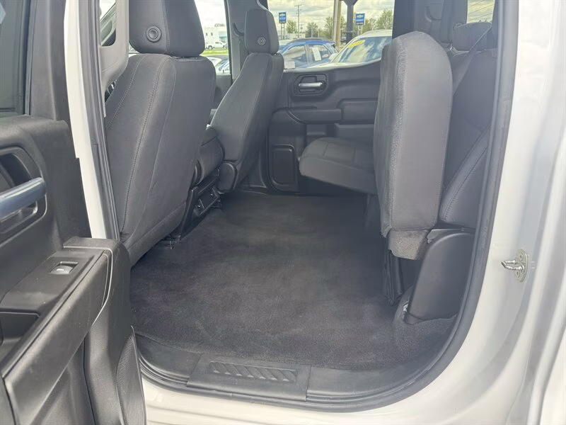 2020 Summit White Chevrolet Silverado 1500 Custom 4X4 Truck