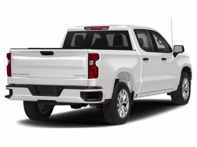 2020 Summit White Chevrolet Silverado 1500 Custom 4X4 Truck