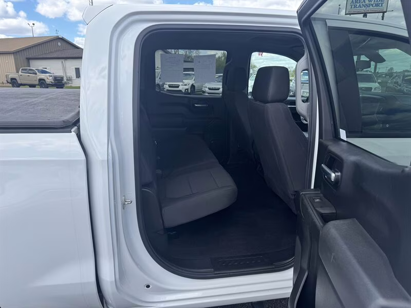 2020 Summit White Chevrolet Silverado 1500 Custom 4X4 Truck