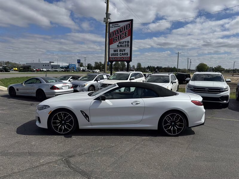 2024 Alpine White BMW 8 Series M850i xDrive AWD Convertible