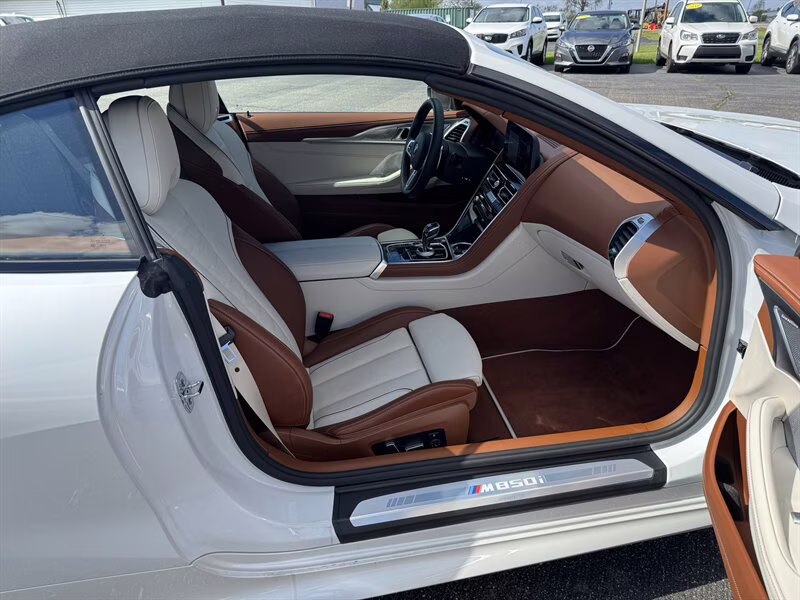 2024 Alpine White BMW 8 Series M850i xDrive AWD Convertible