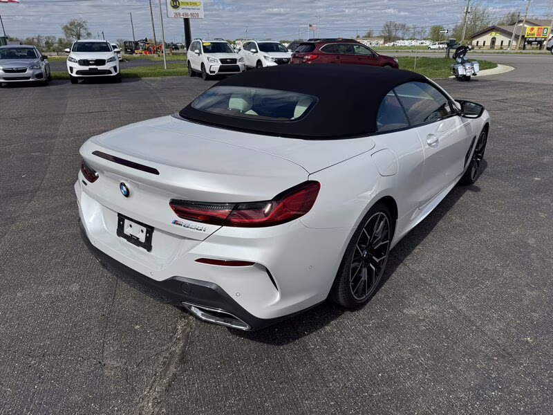 2024 Alpine White BMW 8 Series M850i xDrive AWD Convertible