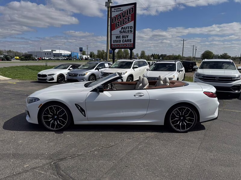 2024 Alpine White BMW 8 Series M850i xDrive AWD Convertible