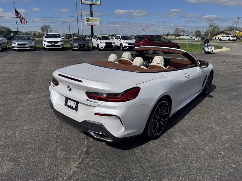 2024 Alpine White BMW 8 Series M850i xDrive AWD Convertible