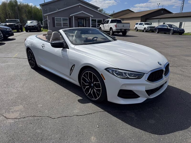 2024 Alpine White BMW 8 Series M850i xDrive AWD Convertible