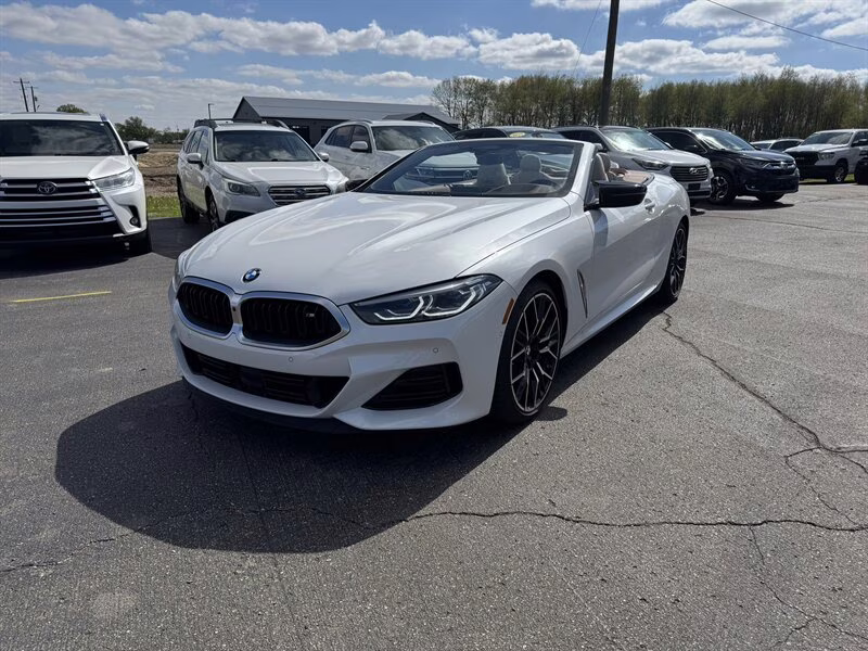 2024 Alpine White BMW 8 Series M850i xDrive AWD Convertible