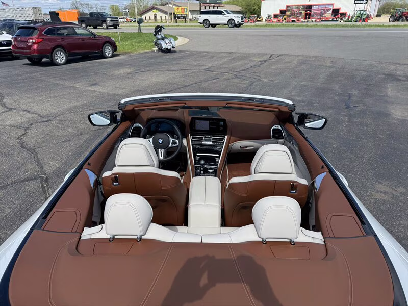 2024 Alpine White BMW 8 Series M850i xDrive AWD Convertible