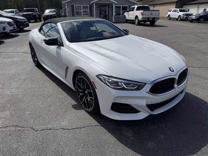 2024 Alpine White BMW 8 Series M850i xDrive AWD Convertible