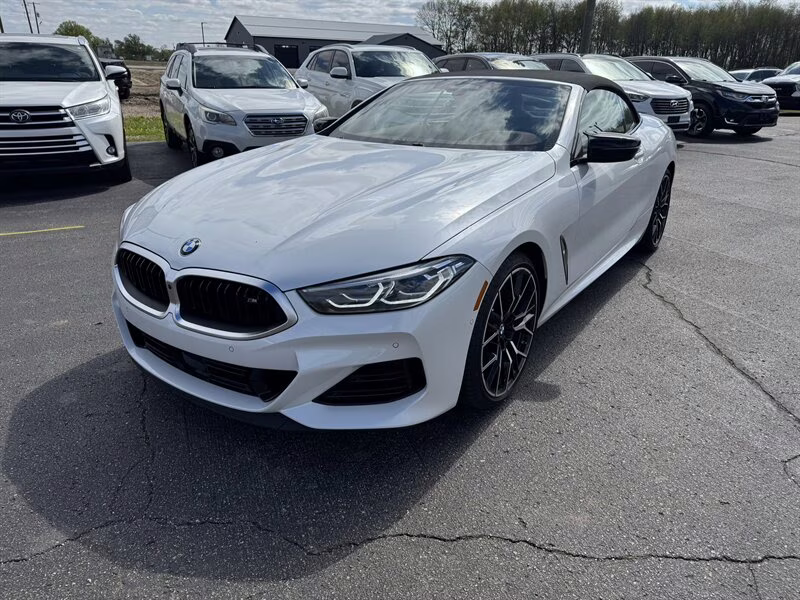 2024 Alpine White BMW 8 Series M850i xDrive AWD Convertible