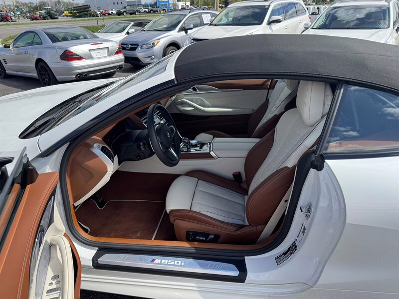 2024 Alpine White BMW 8 Series M850i xDrive AWD Convertible