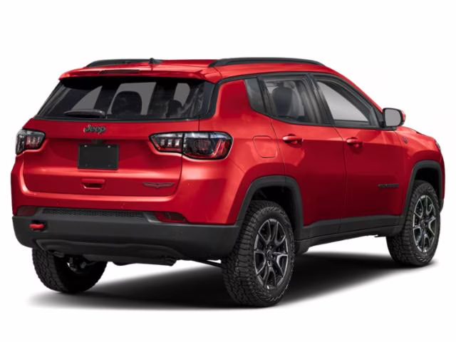 2025 Red Hot Pearlcoat Jeep Compass Trailhawk 4X4 SUV