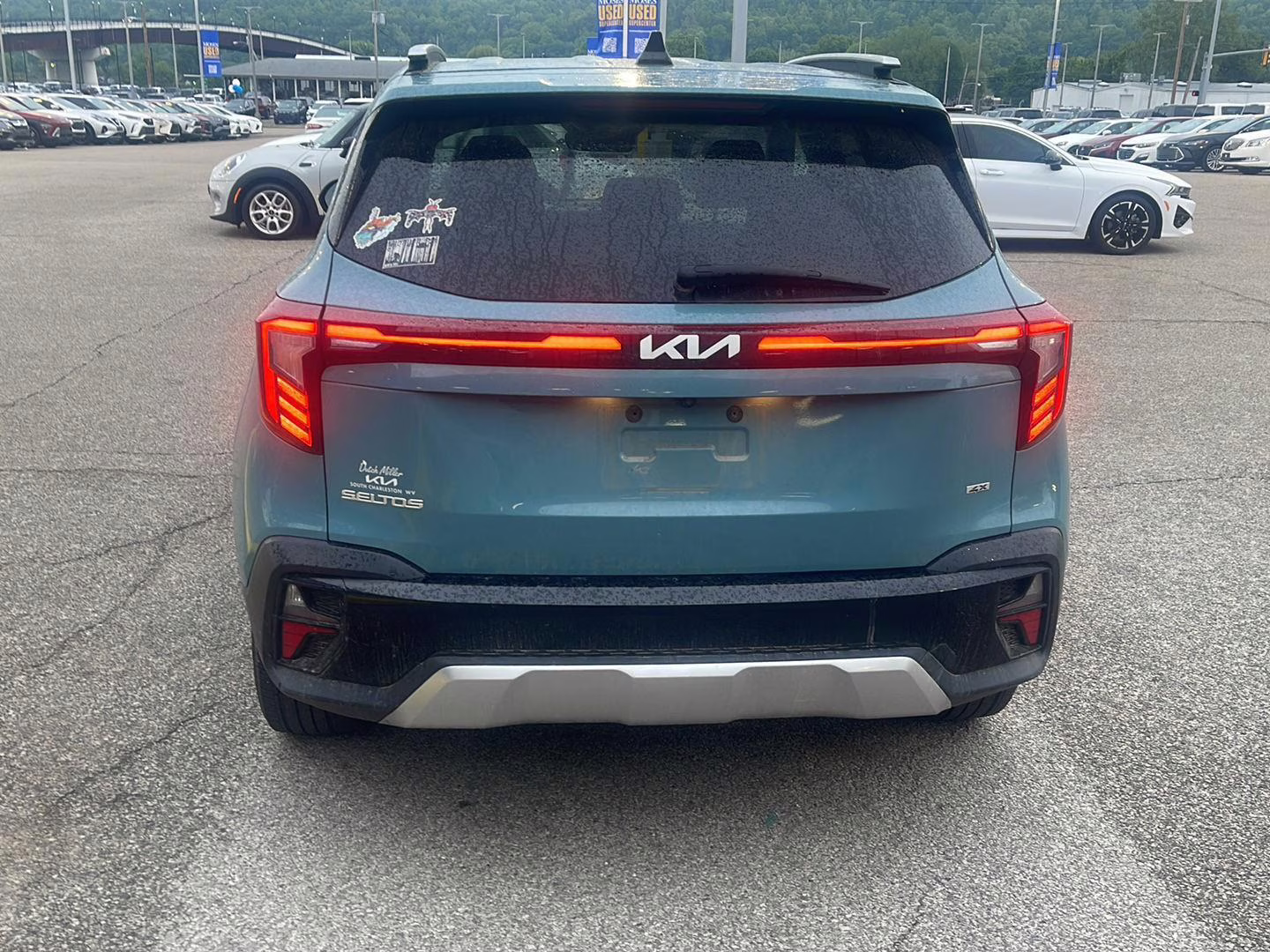 2024 Pluton Blue Kia Seltos EX AWD SUV