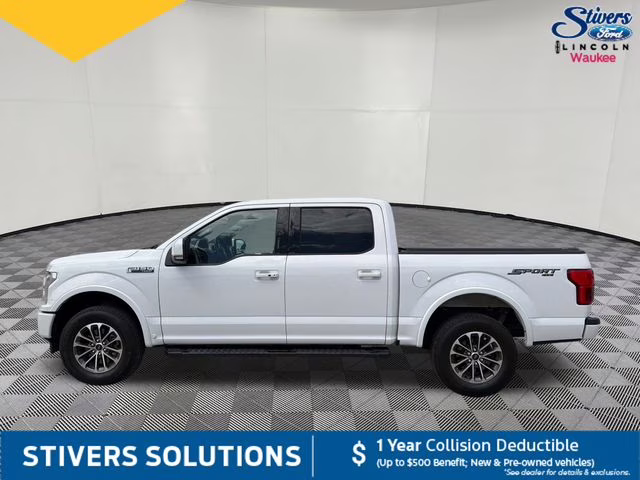 2019 Oxford White Ford F-150 Lariat 4X4 Truck