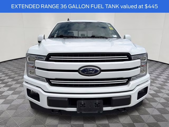 2019 Oxford White Ford F-150 Lariat 4X4 Truck