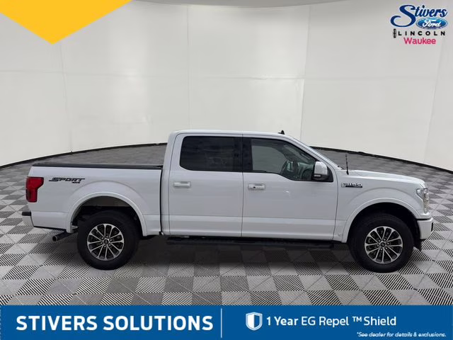 2019 Oxford White Ford F-150 Lariat 4X4 Truck