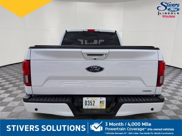 2019 Oxford White Ford F-150 Lariat 4X4 Truck