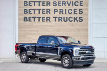 2023 Antimatter Blue/Stone Gray Ford Super Duty F-350 SRW King Ranch 4X4 Truck