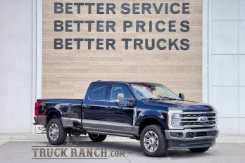 2023 Blue Ford Super Duty F-350 SRW King Ranch 4X4 Truck