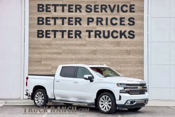 2020 White Chevrolet Silverado 1500 High Country 4X4 Truck