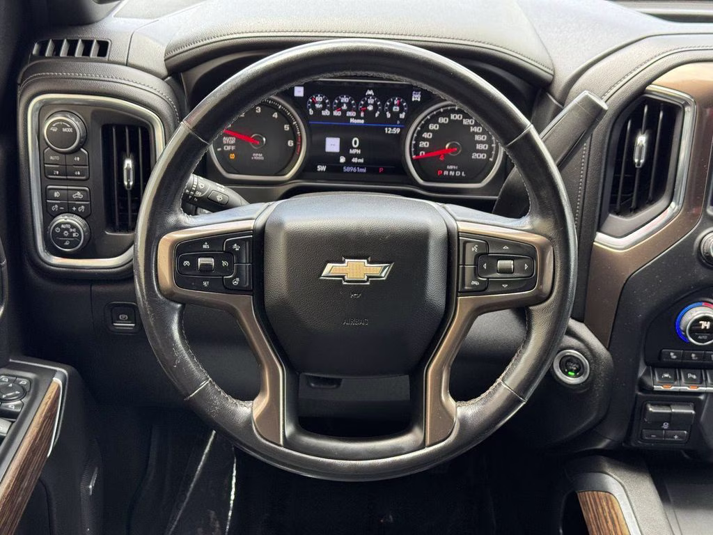 2020 White Chevrolet Silverado 1500 High Country 4X4 Truck