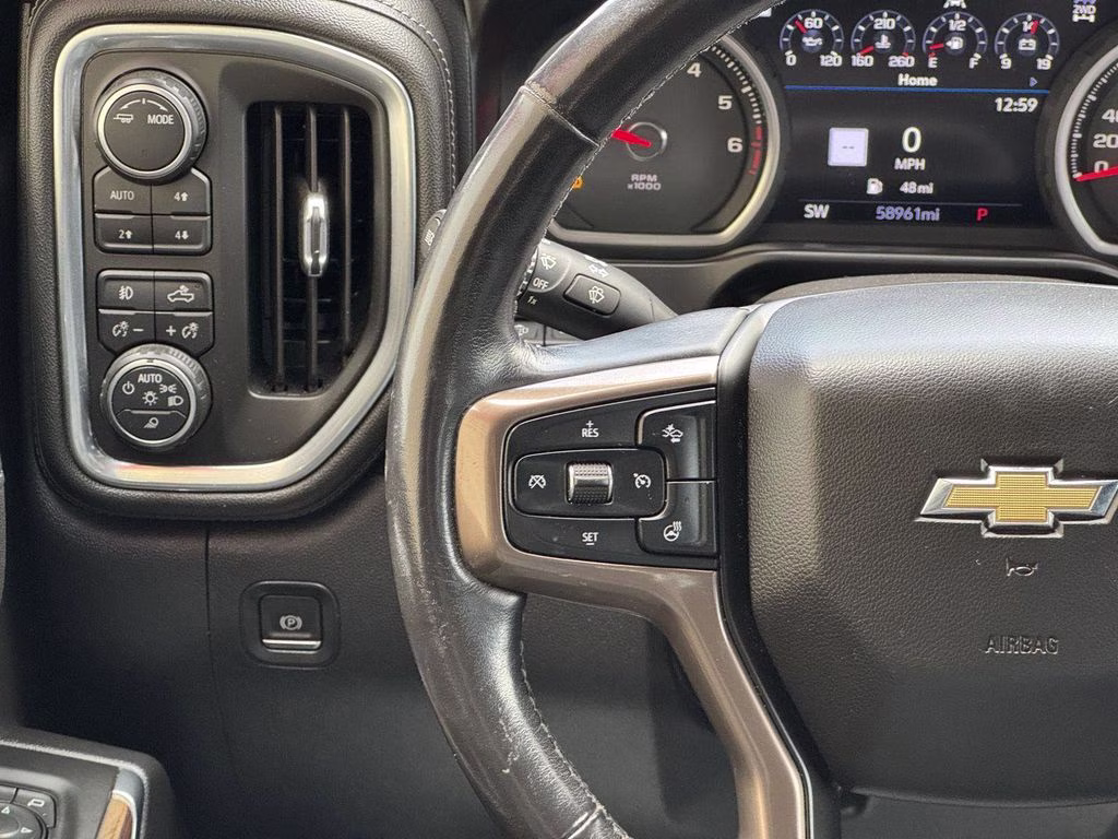 2020 White Chevrolet Silverado 1500 High Country 4X4 Truck